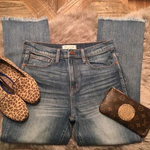 Madewell Cali Demi Boot Essex Wash SZ 30